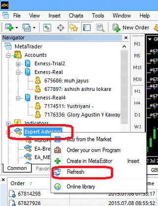 refresh-metatrader