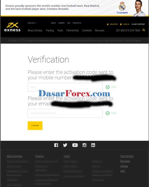 Exness Verifikasi Akun
