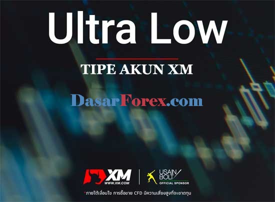 Tipe akun Ultra Low XM