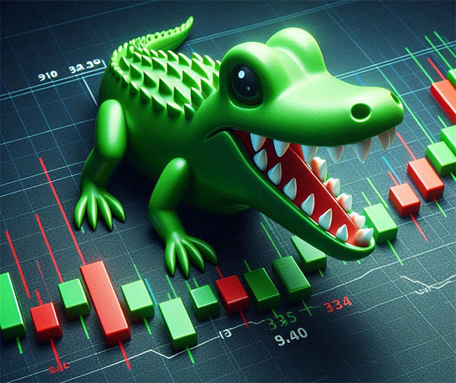 Gambar indikator Alligator