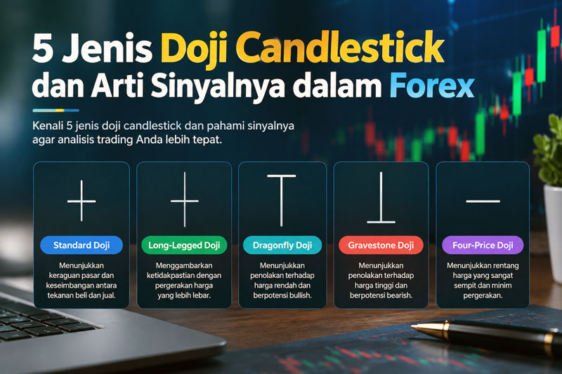 Jenis Doji Candlestick